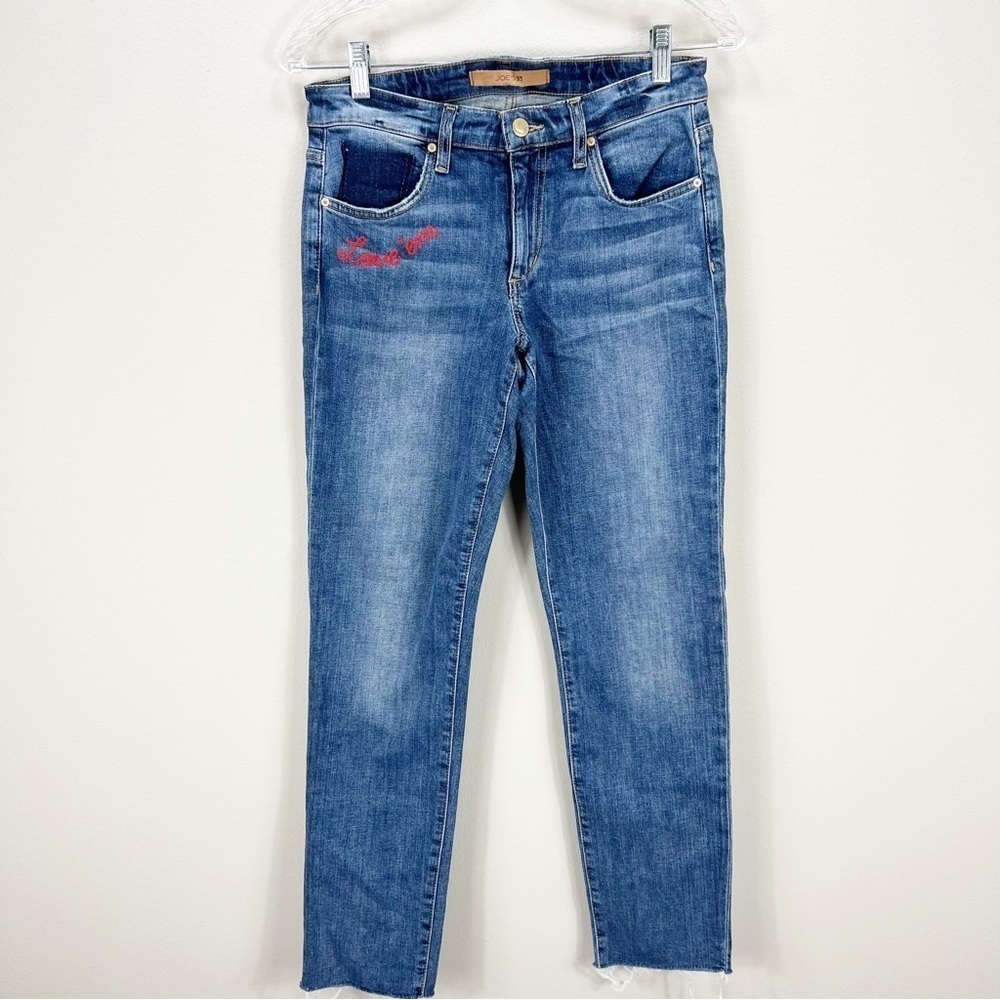 Joes Jeans Love ‘em Leave ‘em The Smith Midrise Straight Ankle Jeans Sz 26